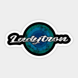 Vintage Ladytron Sticker